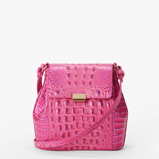 Brahmin Melbourne Collection Margo Crossbody, Phlox Pink