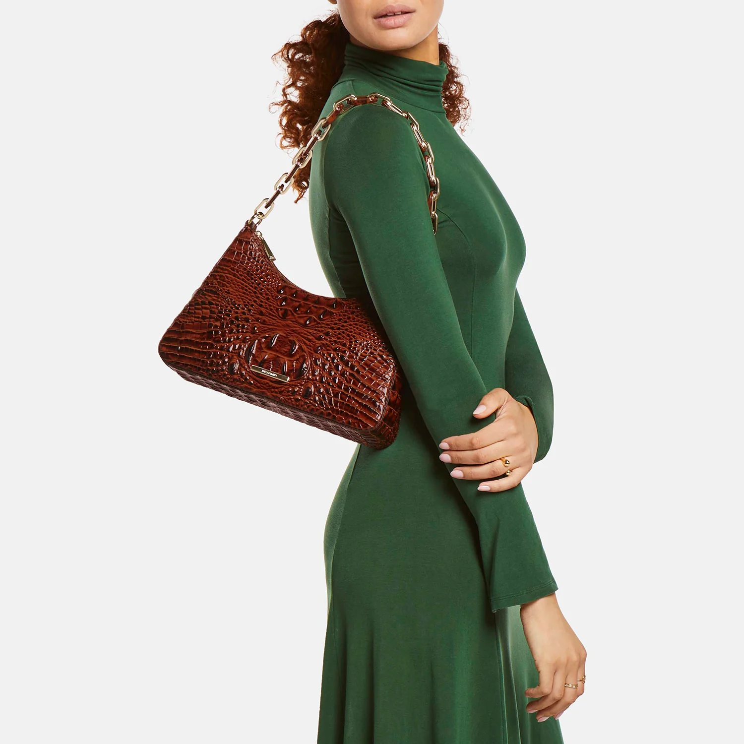 Brahmin Melbourne Collection Mod Esme Shoulder Bag, Lemon Drop