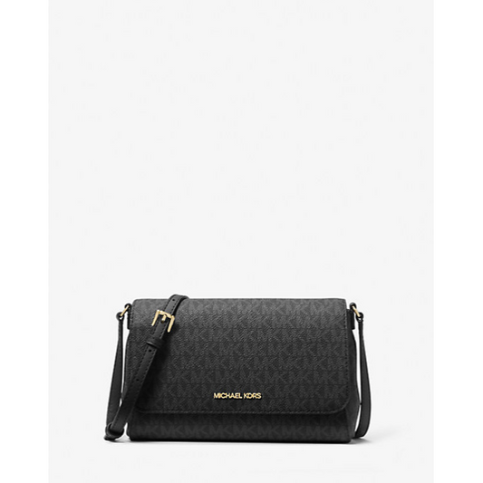 Michael Kors Medium Logo Convertible Crossbody Bag, Black