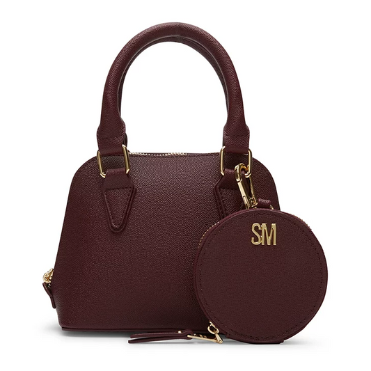 Steve Madden Bhope Mini Satchel, Wine