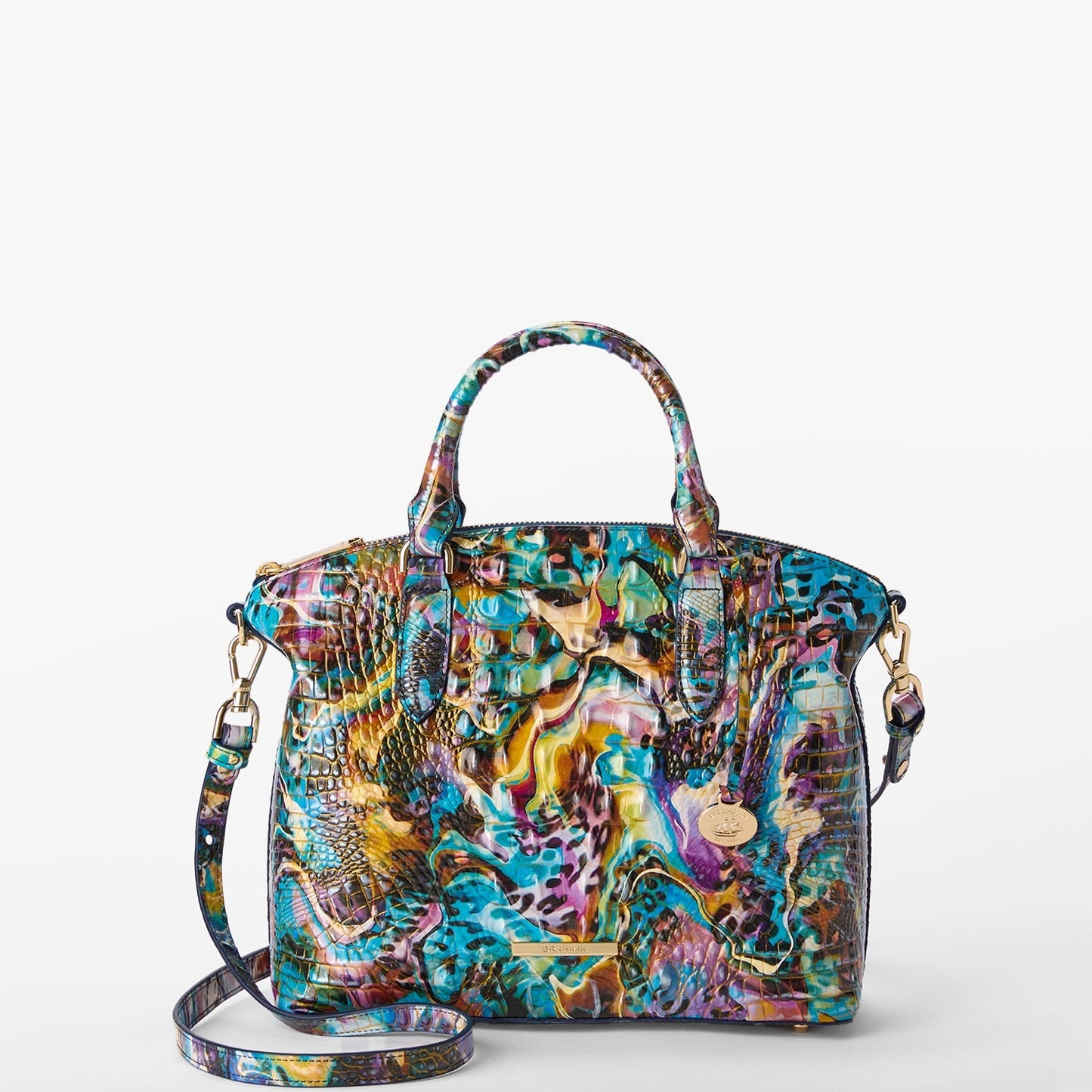 Brahmin Melbourne Collection Duxbury Satchel, Euphoria