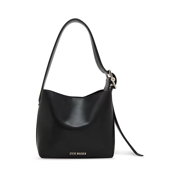 Steve Madden BLisaa Hobo Bag & Pouch Set, Black