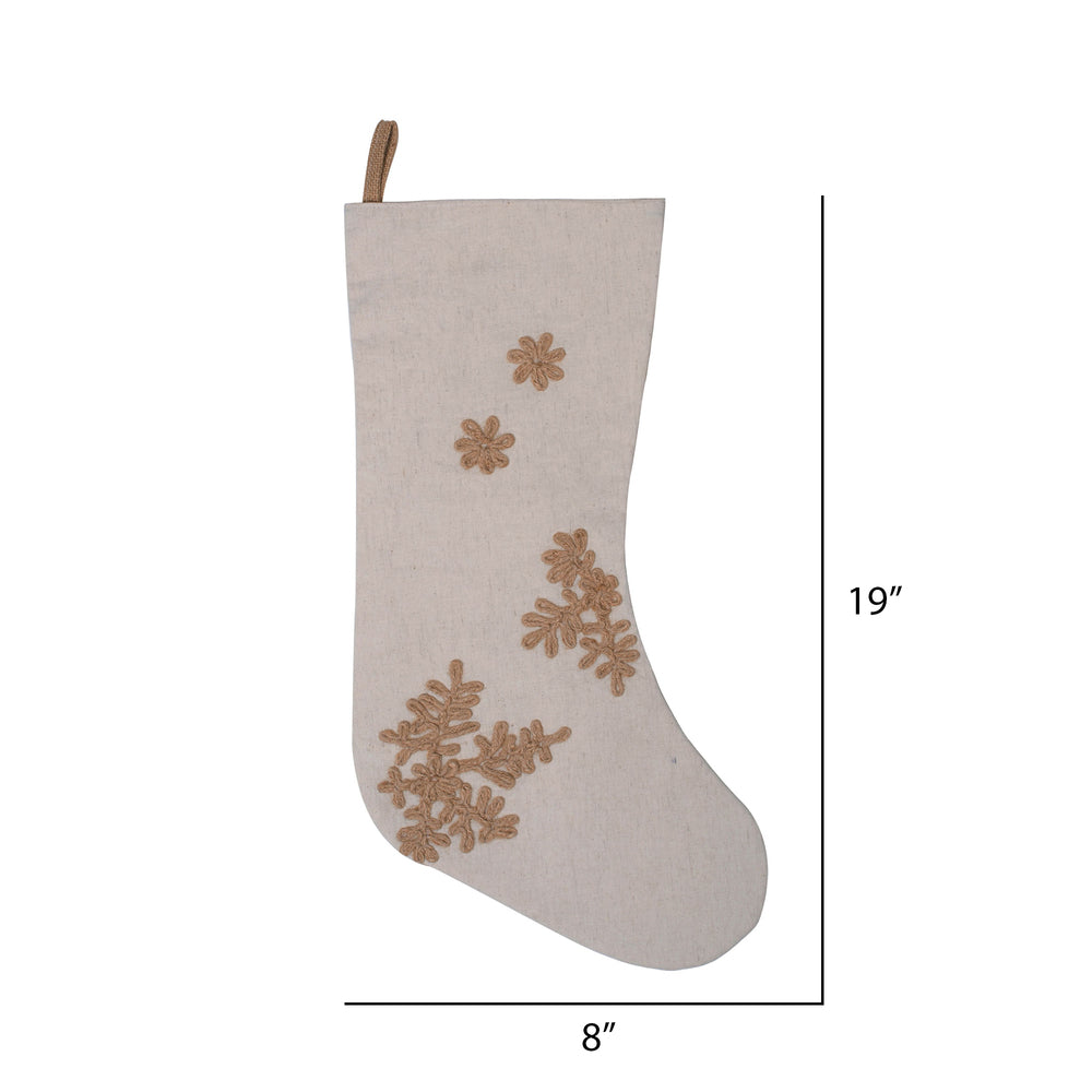 Snowflake Stocking