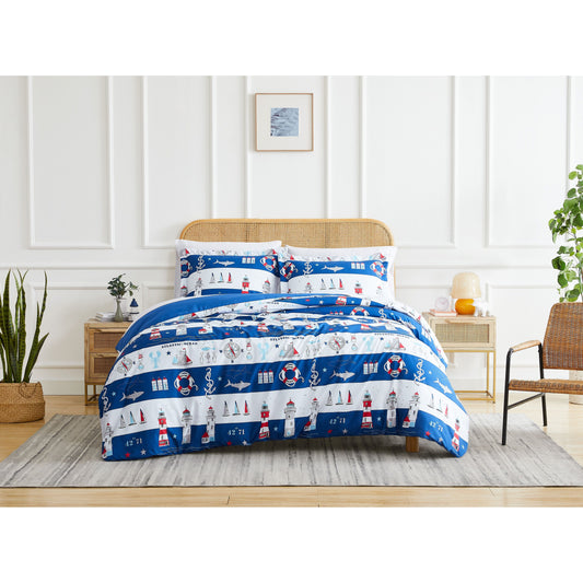 Cape Cod Reversible Comforter Set