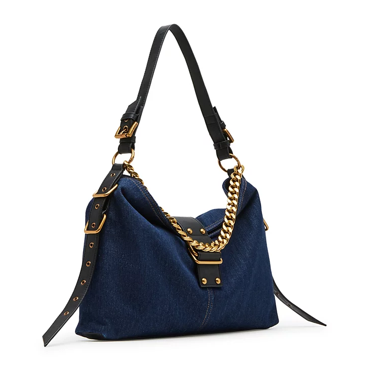 Steve Madden Alyssa Hobo Bag, Dark Denim